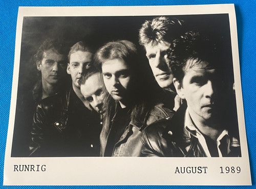 Runrig august 1989 chrysalis - runrig,