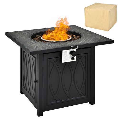 Propane fire pit - 32", table