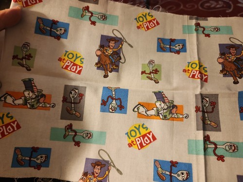 Toy story fabric - toy, 9x42