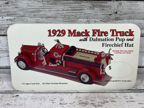 Vtg 1929 mack fire - mack,