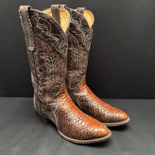 Corral genuine python cowboy - genuine,