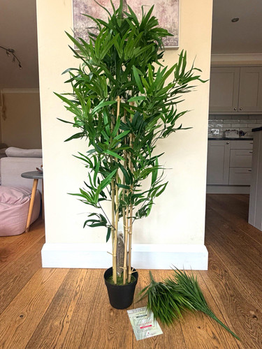 Blooming artificial bamboo - artificial,
