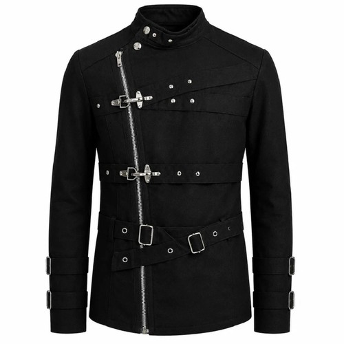 Men black jacket - men's,