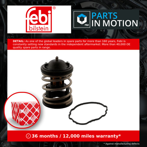 Coolant thermostat fits bmw - thermostat,