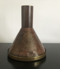 Antique Large Copper & Brass Funnel