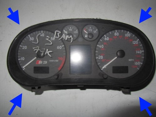 Audi speedo clocks - speedo, bam