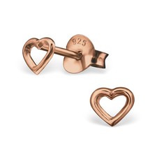 14ct Rose Gold-Plated 925