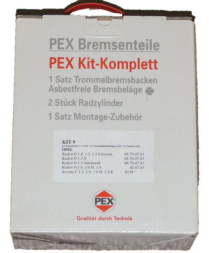 Pex kit opel - pex, kadett