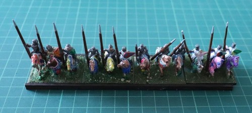 Painted metal 15mm medieval - metal,