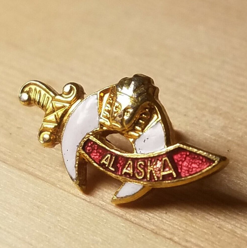 Shriner free mason hat pin - shriner,