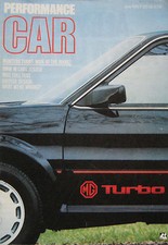 Performance CAR 06/1985