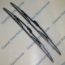 Fits Talbot Express Fiat Ducato Pair Wiper Blades X2 Peugeot J5 Citroen C25