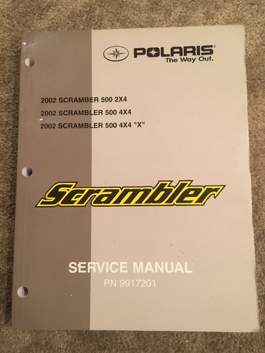 2002 polaris scrambler 500 atv - polaris,