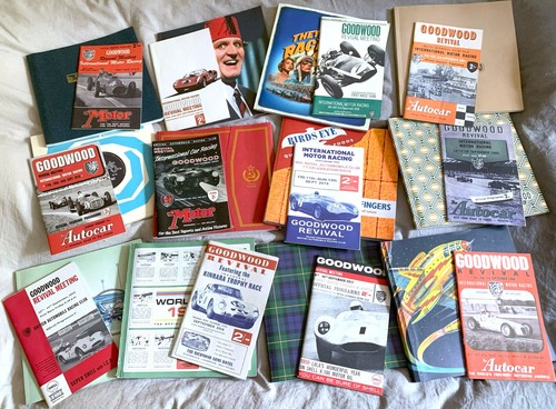 Goodwood revival programmes - revival,