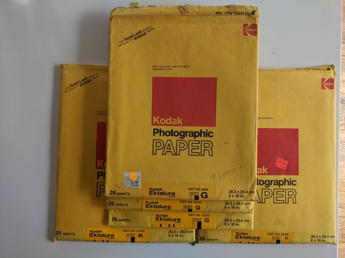 Kodak ektalure 8x10 black - 8x10,