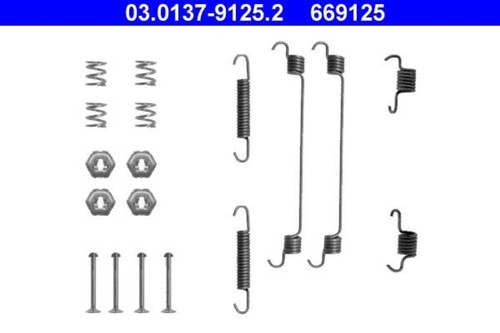 Brake shoes accessory kit - brake,