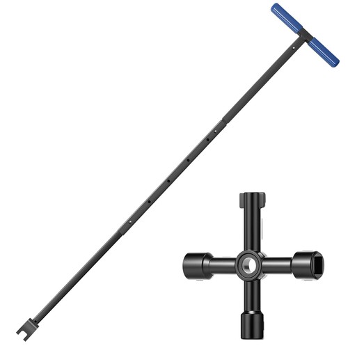 Water meter key with - key, way