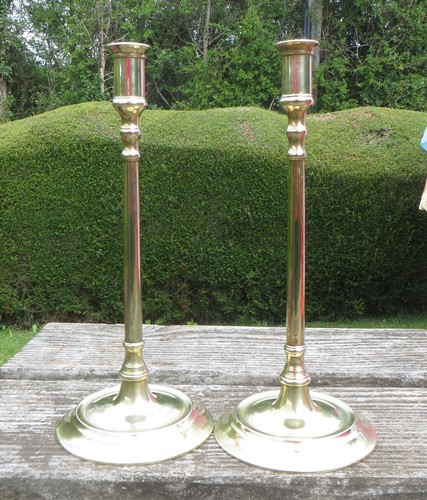 Pair 19th century tall slender - 19th,