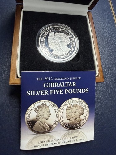 Silver proof 2012 gibraltar - silver,