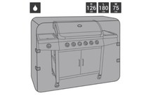 Waterproof Gas Charcoal Premium BBQ Cover - grade B return RRP £43.99