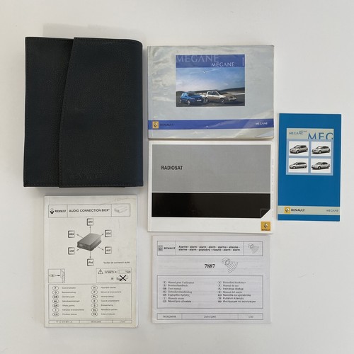 Renault megane owners manual - renault,