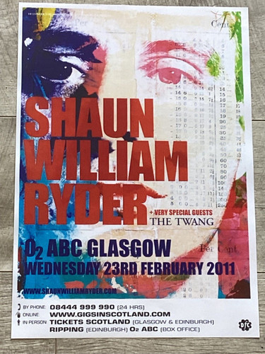 Shaun william ryder concert - william,