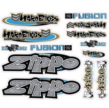 Haro Zippo 1998 Decal set  Mid