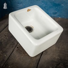 Small White Sink, Vintage