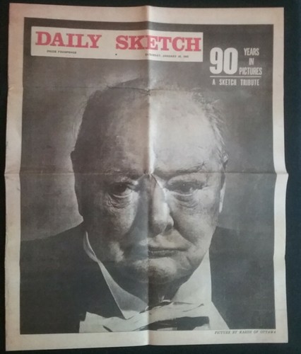 Daily sketch 1965 newspaper - sketch,