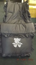new in bag Classic Universal footmuff  Designed to fit all pram / with front zip