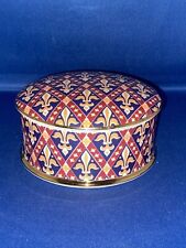 V&A and Harrods The Pugin Collection Fine Bone China Lidded Trinket Pot - Gothic