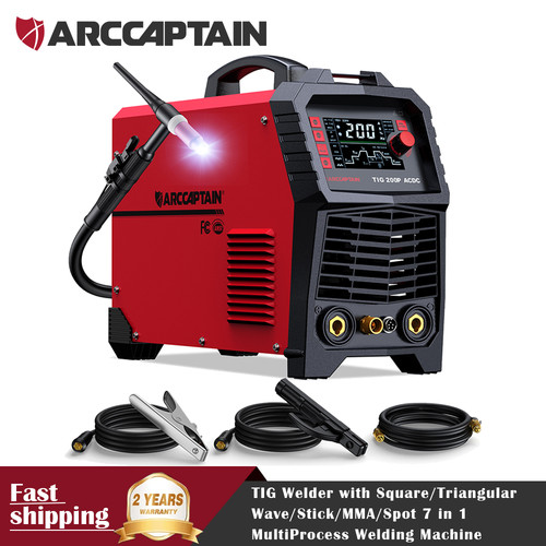 Arccaptain tig welder dc - tig, ac/dc