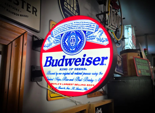 Budweiser beer neon led - beer,