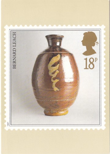 1987 studio pottery bernard - gb,