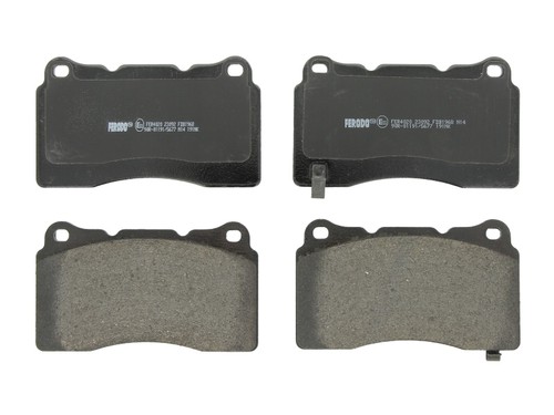 Brake pads set front - front, right
