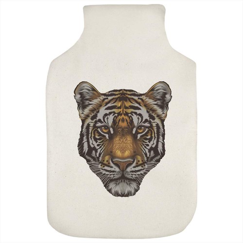 Tiger portrait hot water - hot,