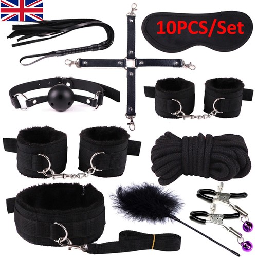 10pcs bondage set - set, collar