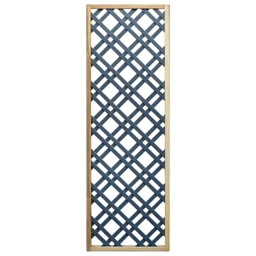 Grey lattice trellis - trellis, panel