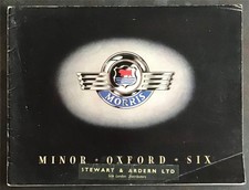 MORRIS CAR RANGE Minor OXFORD