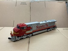 ARISTOCRAFT G GAUGE DIESEL LOCOMOTIVE C44-9W DASH 9 SANTE FE SILVER & RED NICE !