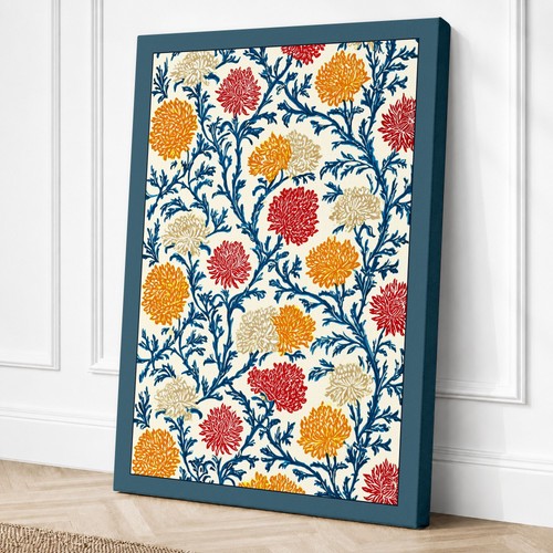 Chrysanthemum textile - chrysanthemum,