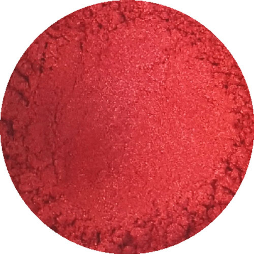 Fiery red cosmetic mica powder - fiery,