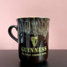 Vintage Guinness mug 1980's 'No beer comes near' Guinness mug