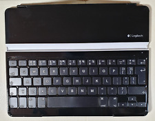 Black Logitech Ultrathin Keyboard Cover for iPad bluetooth keyboard