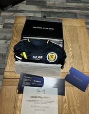 SCOTLAND - MatchWorn & Signed
