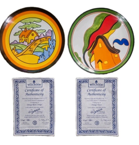 Pair wedgwood clarice cliff - pair,