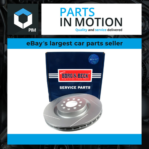 Brake disc single vented - disc, fits