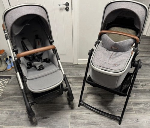 Silver cross wave double - double, pram