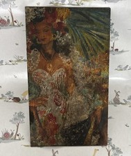Unusual Oil Painting On Wooden
