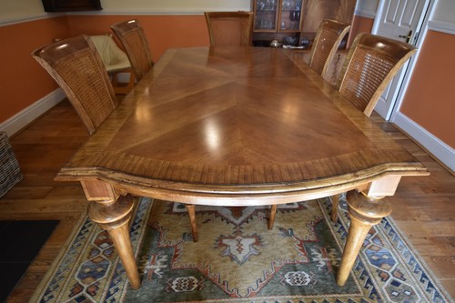 Beautiful dining room table